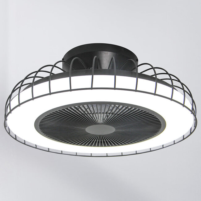 Kattotuuletin Rotar kiinteällä LED-valonlähteellä ja kaukosäätimellä