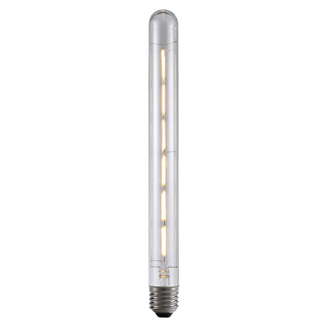 E27-putkilamppu LED himmennettävä, kirkas 6 wattia 30 cm (2700 K)