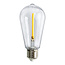 E27-LED-lamppu putoava valovaikutelma 1,5 wattia (2000 K)