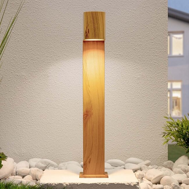 Älykäs jalustavalaisin puunvärinen 50 cm (Philips Hue -vaihtoehto) - Simone