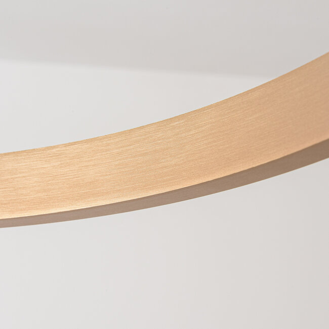 Design-riippuvalaisin Seluna kolmella kolmiportaisesti himmennettävällä renkaalla