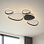 Design plafondlamp Zinara 3-staps dimbaar - zwart