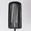 Solar staande lamp Chara met gevlochten design - zwart