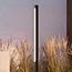 Pollarivalaisin Corten - 90 cm musta, kiinteä LED-valo