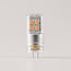 G4 LED-lamppu, kirkas, 2700K, 2W