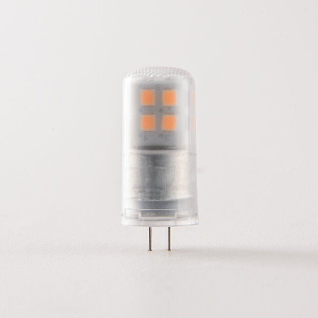 G4-LED-lamppu himmennettävä matta 2,1 wattia (2700 K)