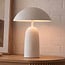 Mushroom tafellamp Pablo 2-lichts van metaal - wit