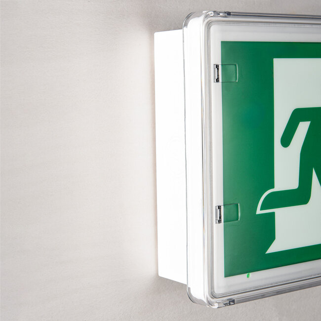 3 watt opbouw noodverlichting met 4 pictogrammen