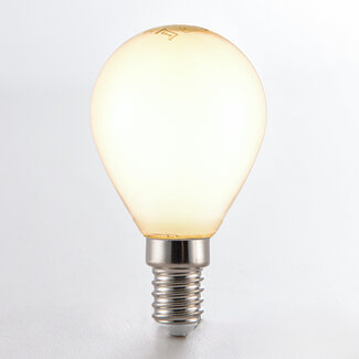 E14 himmennettävä LED-lamppu, maitolasi, 4,5 W, 2700 K