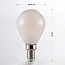 E14 himmennettävä LED-lamppu, maitolasi, 4,5 W, 2700 K