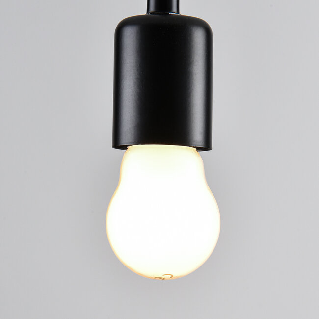 3-portaisesti himmennettävä E27 LED-lamppu Ø45 maitovalkoisella lasilla 4,5W 2700K
