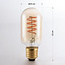 Himmennettävä E27 LED-putkilamppu Ø45 mm, meripihkalasi, 4 W, 1800 K