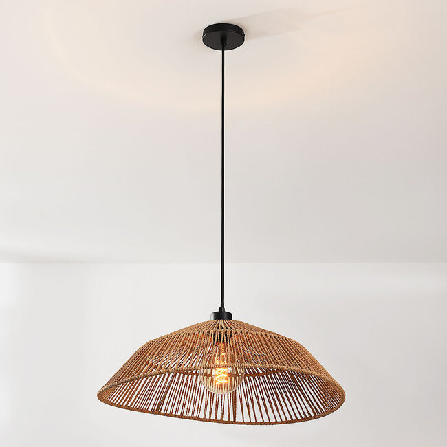Boho-riippuvalaisin Serra - käsin punottu luonnonvärisenä