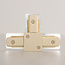 T-liitin 1-vaihekiskoon - beige
