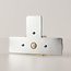 T-liitin 1-vaihekiskoon - beige