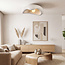 Wabi Sabi plafondlamp Ishi met steeneffect 60 cm - wit