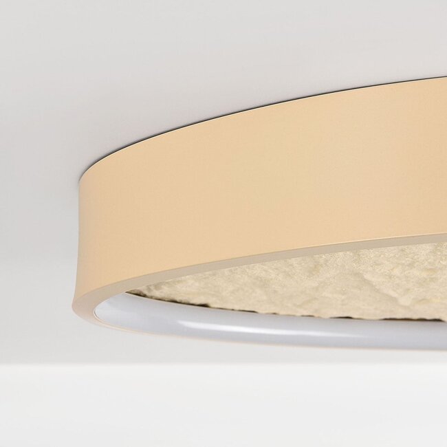 Kattovalaisin Elipsie, kolmiportaisesti himmennettävä LED, kiviefekti, beige