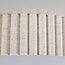 Kattovalaisin Annalies uurretulla pellavavarjostimella - luonnonvalkoinen