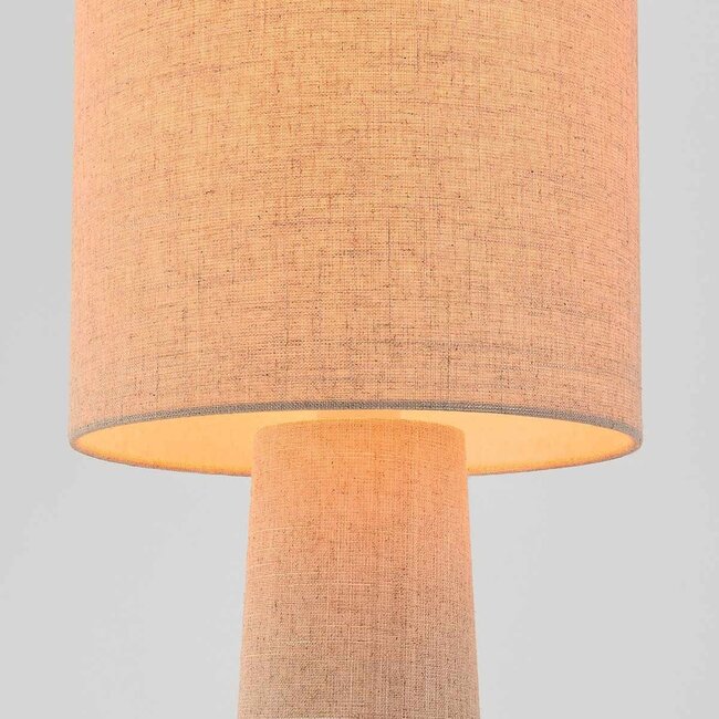 Lattiavalaisin Santer, pellavaa, beige