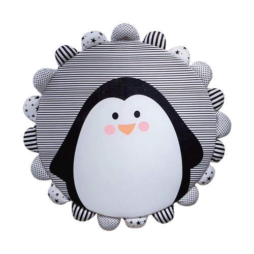 By Baboo Speelkleed kinderkamer - Schattige pinguïn - met Kussentjes By Baboo Speelkleed kinderkamer - Schattige pinguïn - met Kussentjes