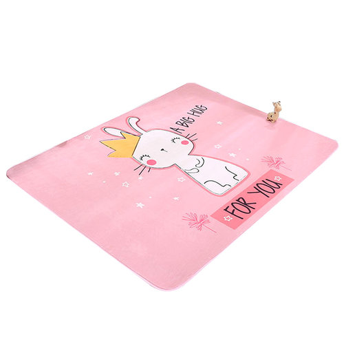 By Baboo Vloerkleed kinderkamer - Lieve Kat Kroontje - Waterbestendig By Baboo Vloerkleed kinderkamer - Lieve Kat Kroontje - Waterbestendig