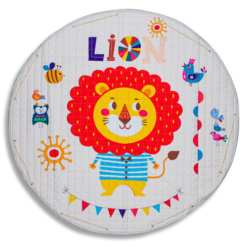 By Baboo Speelmat baby - Vrolijke Leeuw - kinder Kleurtjes - Speelkleed kinderen By Baboo Speelmat baby - Vrolijke Leeuw - kinder Kleurtjes - Speelkleed kinderen