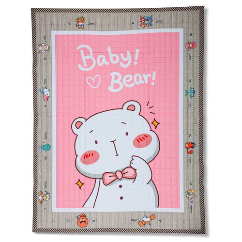 By Baboo Speelkleed kinderen - Lief Beertje - groot formaat By Baboo Speelkleed kinderen - Lief Beertje - groot formaat