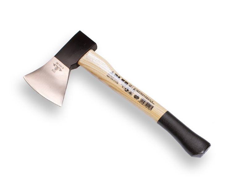 Keukenbijl ADLER 800 gram met essen steel 38 cm