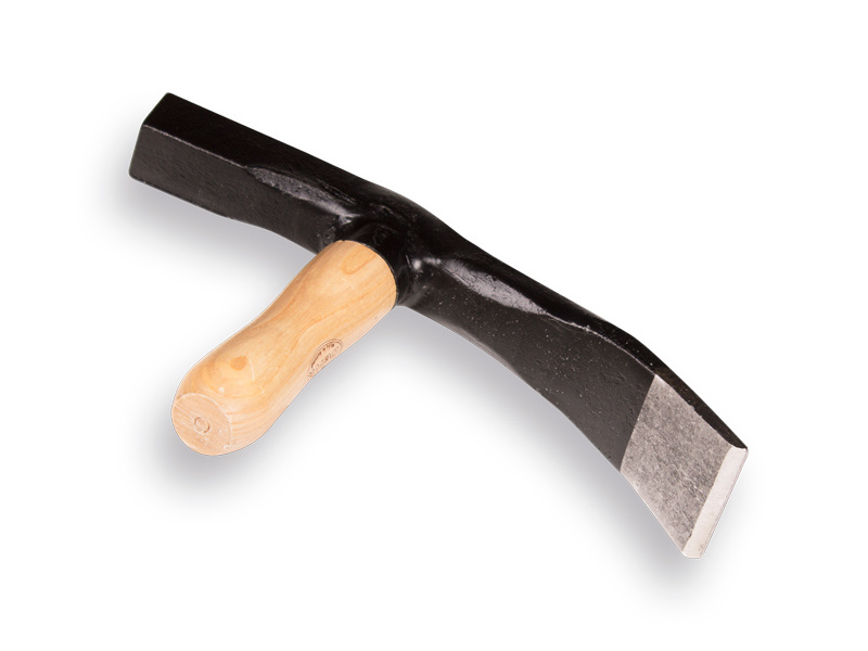 Straathamer 7cm houten steel