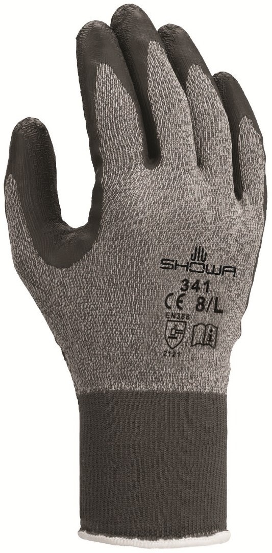 Showa 341 grijs/zwart