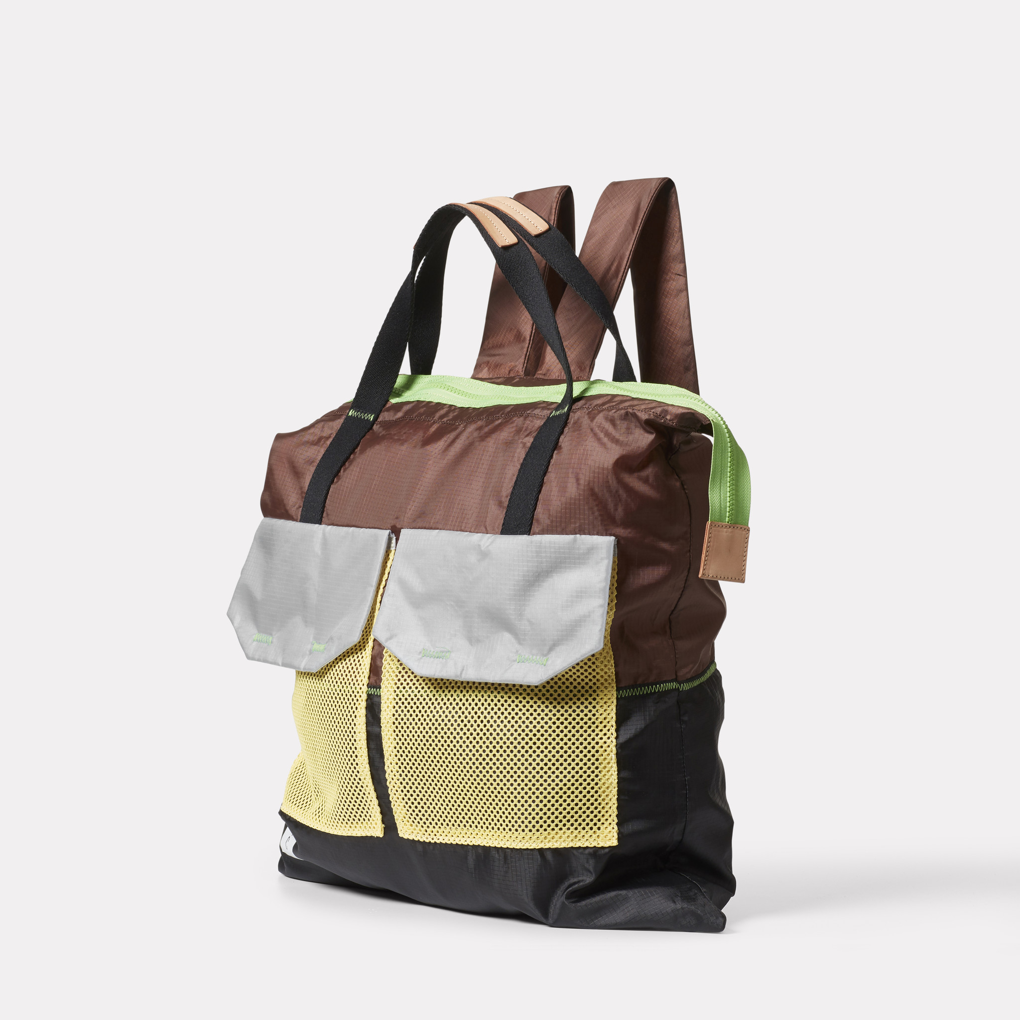 Ally Capellino Hank Packable Zip Top Tote/Backpack