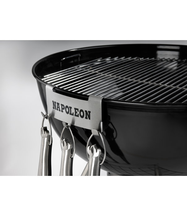 Napoleon PRO-LEG houtskool barbecue Ø 57cm, zwart metallic , incl diffuser