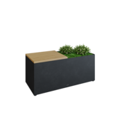 OFYR - Herb Garden Bench Black