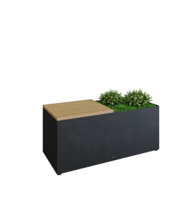 OFYR - Herb Garden Bench Black