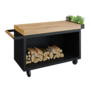 OFYR - Mise en Place Table Black 135 PRO Teak Hout