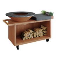 OFYR OFYR - Island+ Corten 100 PRO Donker Grijs Keramiek