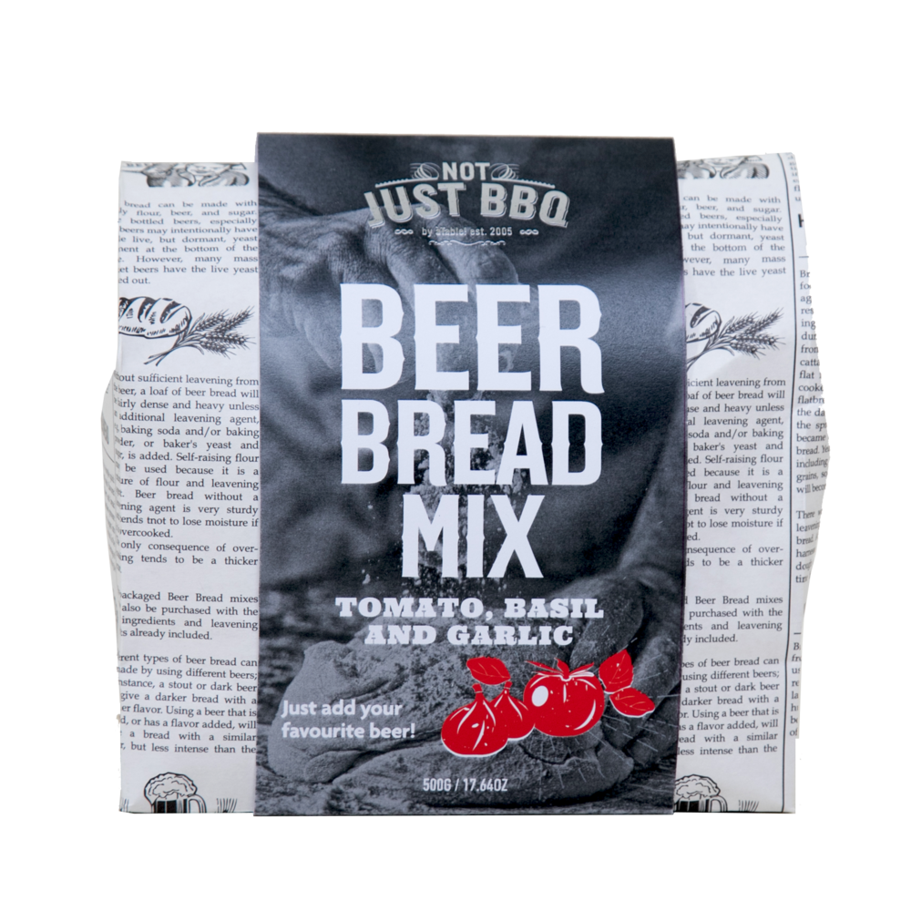 Beer Bread Tomato, Basil, Roasted Garlic 500g BBQing Dordrecht BBQing
