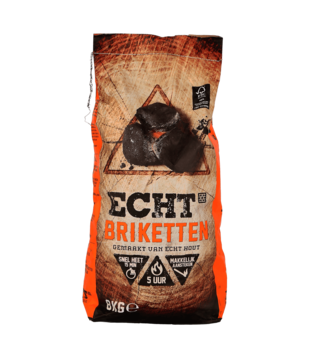 ECHT® Briketten, zak 8 kg