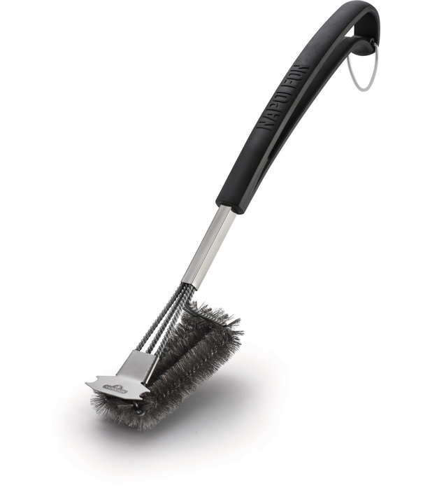 Napoleon Napoleon - RVS grillborstel 3x parallel met schraper