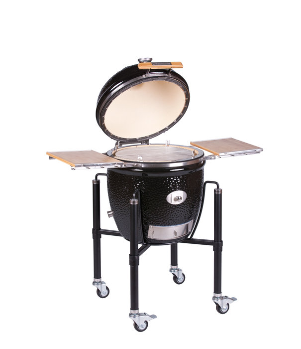 Monolith ACTIE: Monolith - Classic Pro-Serie 2.0 Kamado - Rood incl. Onderstel & Zijtafels