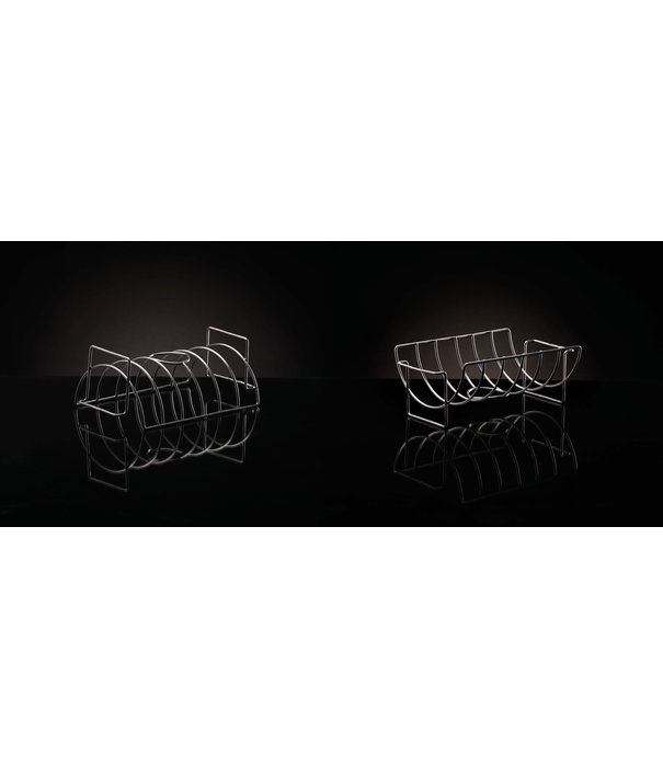 Napoleon ACTIE: Napoleon - RVS sparerib- en braadstukhouder