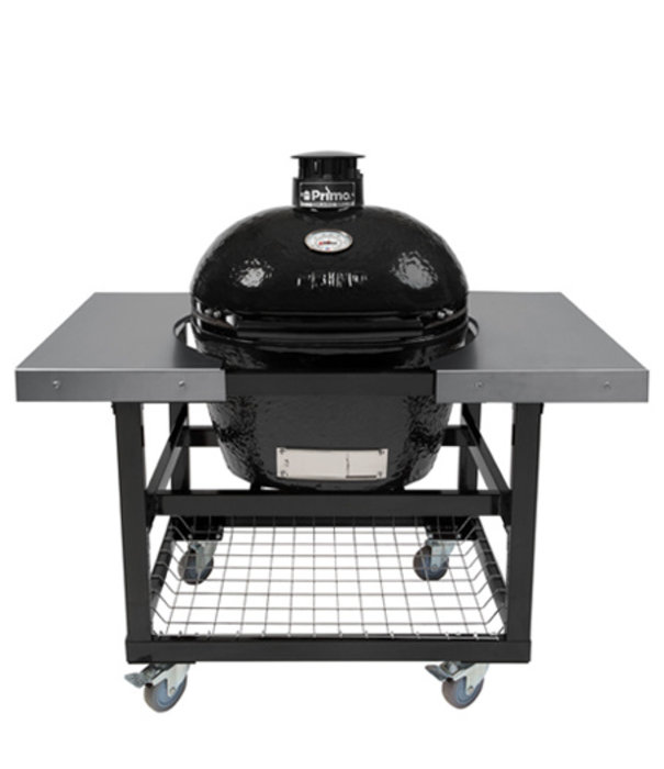 Primo Primo Grills - Primo Cart met mand incl. RVS zijtafels Oval LG & XL