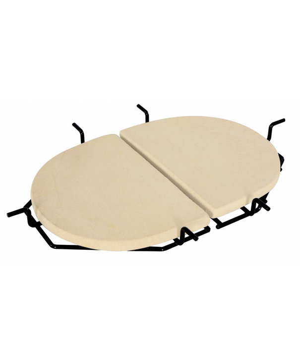 Primo Primo Grills - Keramische Deflector Oval Junior (Set 2 stuks)