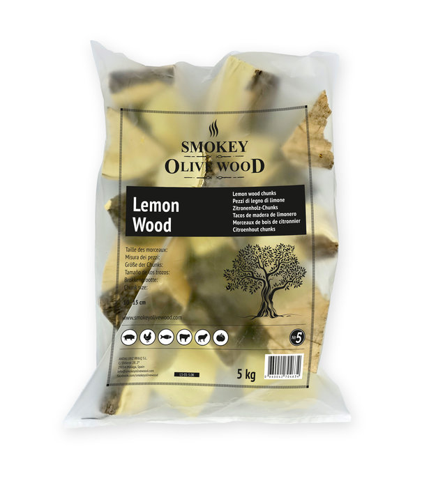 Fun Cooking Trading Smokey Olive Wood - Rookchunks 1,5 kg Citroen