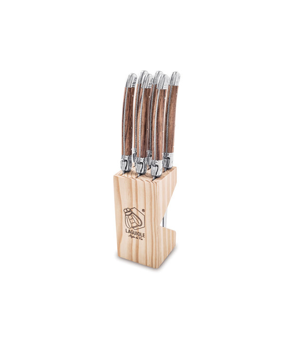 Laguiole Style de Vie Laguiole Style de Vie - Steakmessen Premium Line Wood 1.8 mm