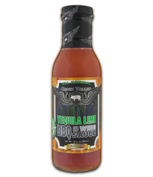 Croix Valley - Tequila Lime BBQ & Wings Sauce (12 oz./ 354 ml.)