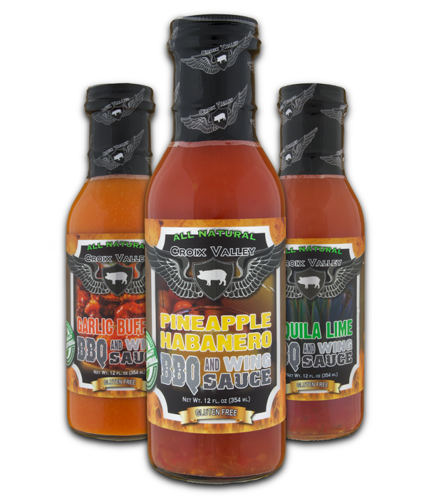 Croix Valley Croix Valley - Pineapple Habanero BBQ & Wing Sauce (12 oz./ 354 ml.)