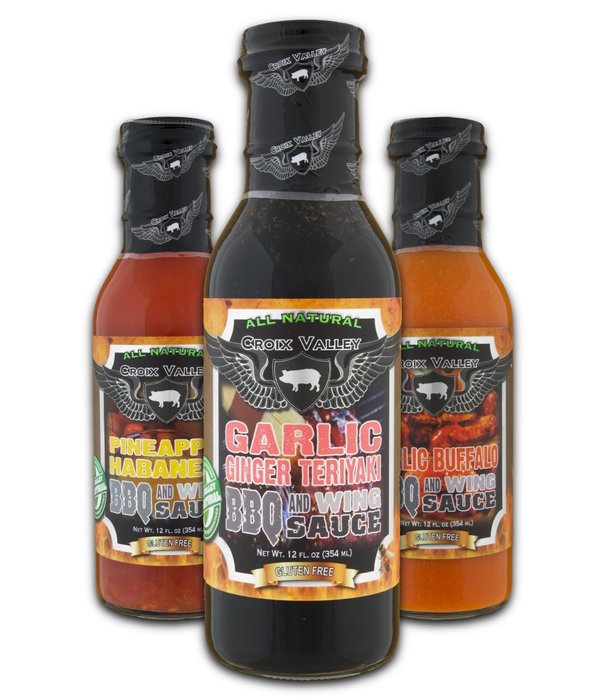 Croix Valley Croix Valley - Garlic Ginger Teriyaki BBQ & Wing Sauce (12 oz./ 354 ml.)