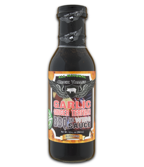 Croix Valley Croix Valley - Garlic Ginger Teriyaki BBQ & Wing Sauce (12 oz./ 354 ml.)