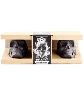 Shaped Charcoal Giftset Skulls - Set 3 stuks